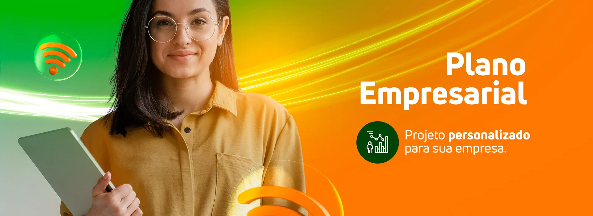 Plano Empresarial: projeto personalizado para sua empresa.